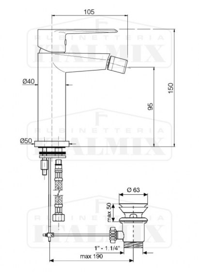 RUBINATTERIA ITALMIX UNICA UN300